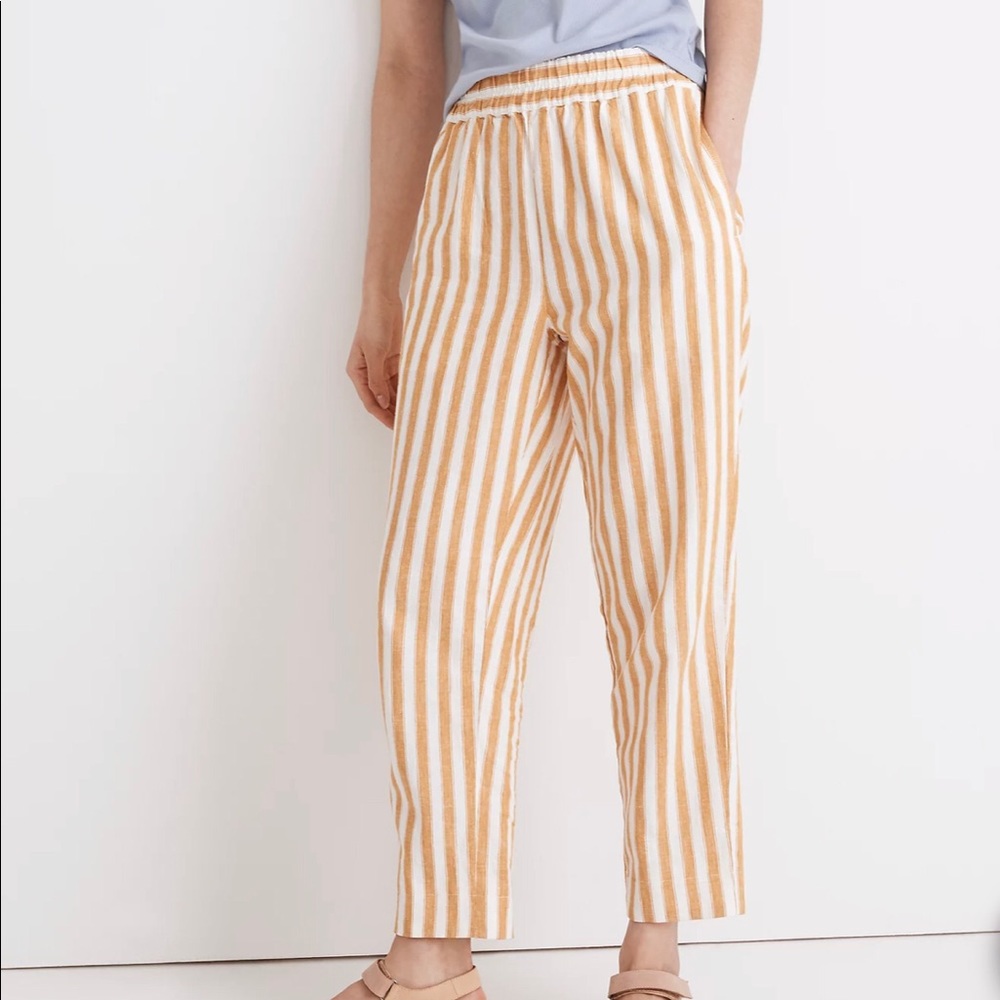 Madewell TALL Tapered Pull-on Pants